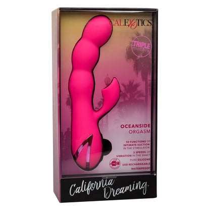 CalExotics® - California Dreaming Oceanside Orgasm Dual Vibrator – Fuschia