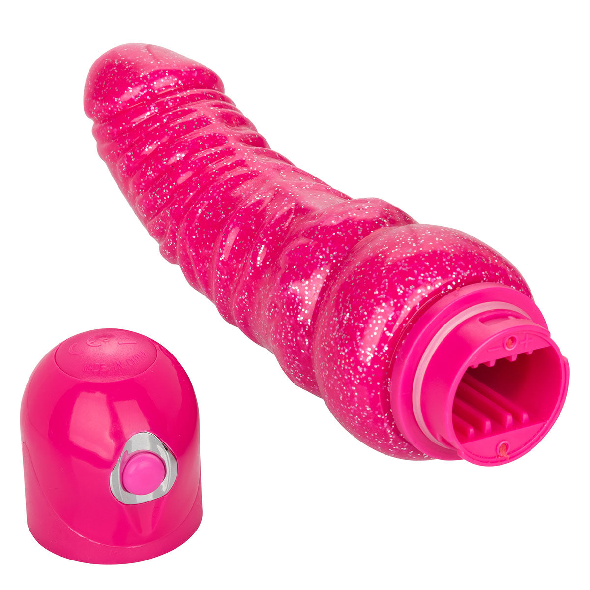 CalExotics® Naughty Bits - Lady Boner - Bendable Vibrating Dildo