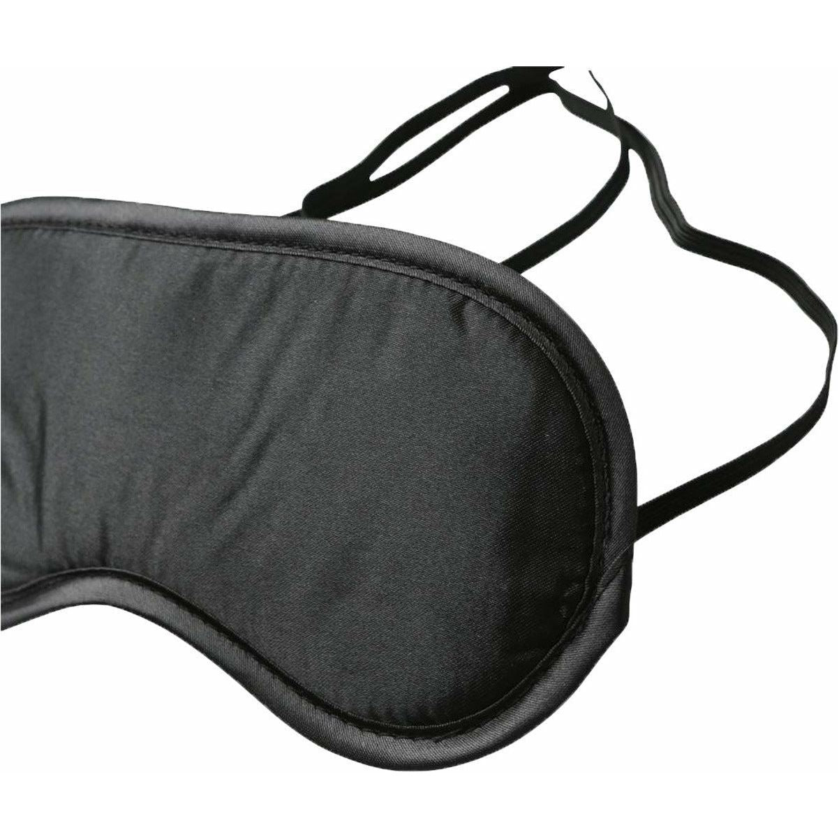 Sportsheets Sex & Mischief - Satin Blindfold - Black