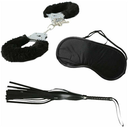 Sportsheets Sex & Mischief – 3 Piece S&M Intro Kit – Black