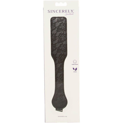 Sportsheets Sincerely - Lace Paddle - Black