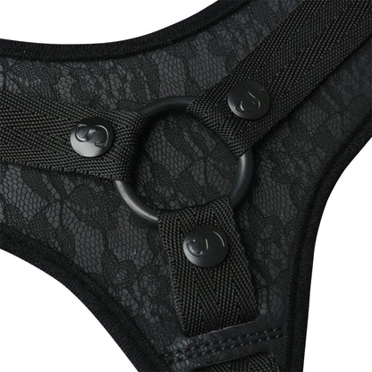 Sportsheets Sincerely - Lace Strap-On - Black