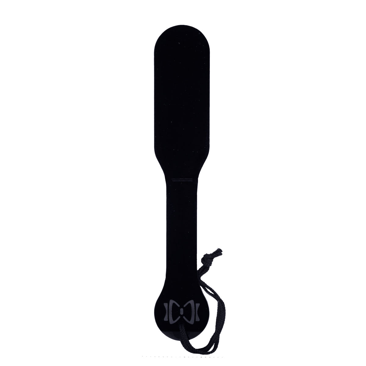 Sportsheets Sincerely Bow Tie Acrylic Paddle - Black