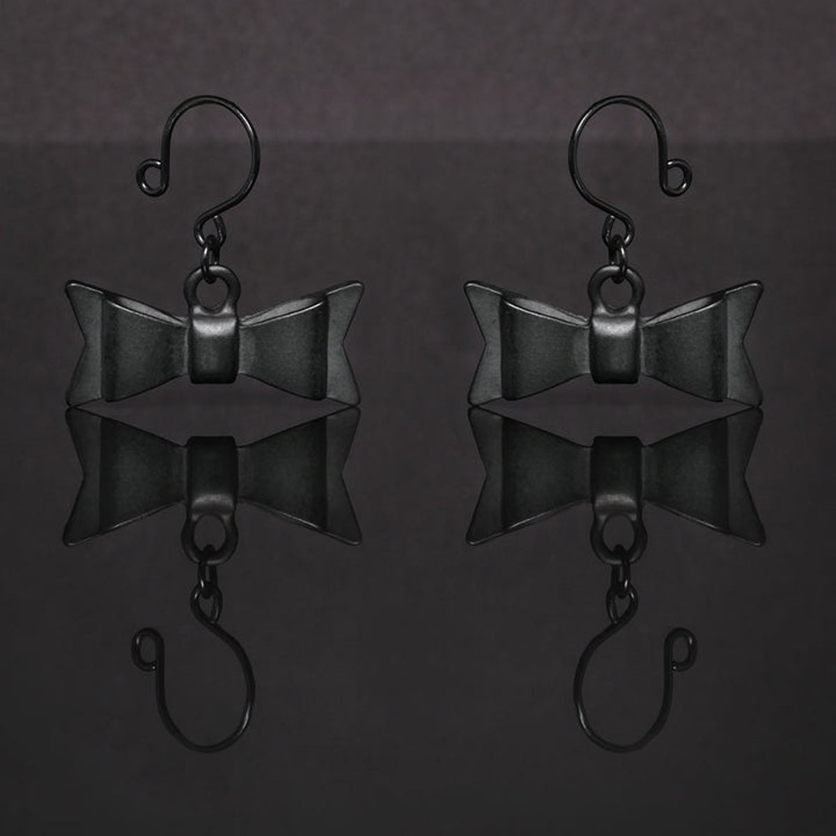 Sportsheets - Sincerely - Bow Tie Nipple Jewelry - Black