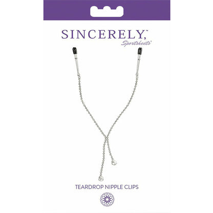 Sportsheets Sincerely - Teardrop Tweezer Nipple Clips