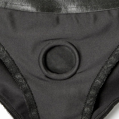 Sportsheets Em Ex – Silhouette Harness – Black -Large