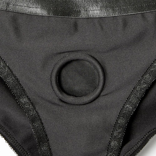 Sportsheets Em Ex - Silhouette Harness - Black -Large