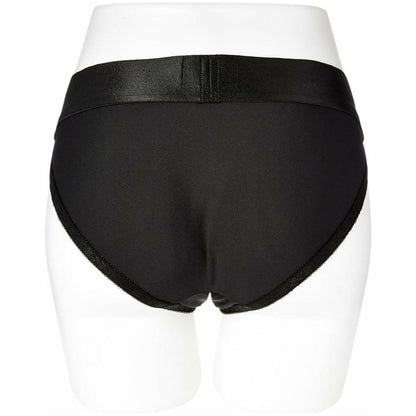 Sportsheets Em Ex – Silhouette Harness – Black -Large