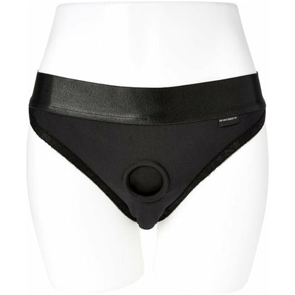 Sportsheets Em Ex – Silhouette Harness – Black -Large