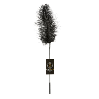Sportsheets Ostrich Feather Tickler – Black