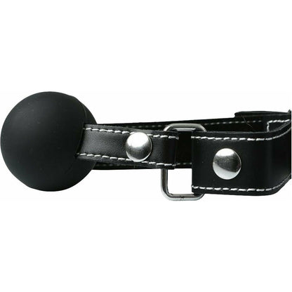 Sportsheets Edge - Silicone Ball Gag - Black