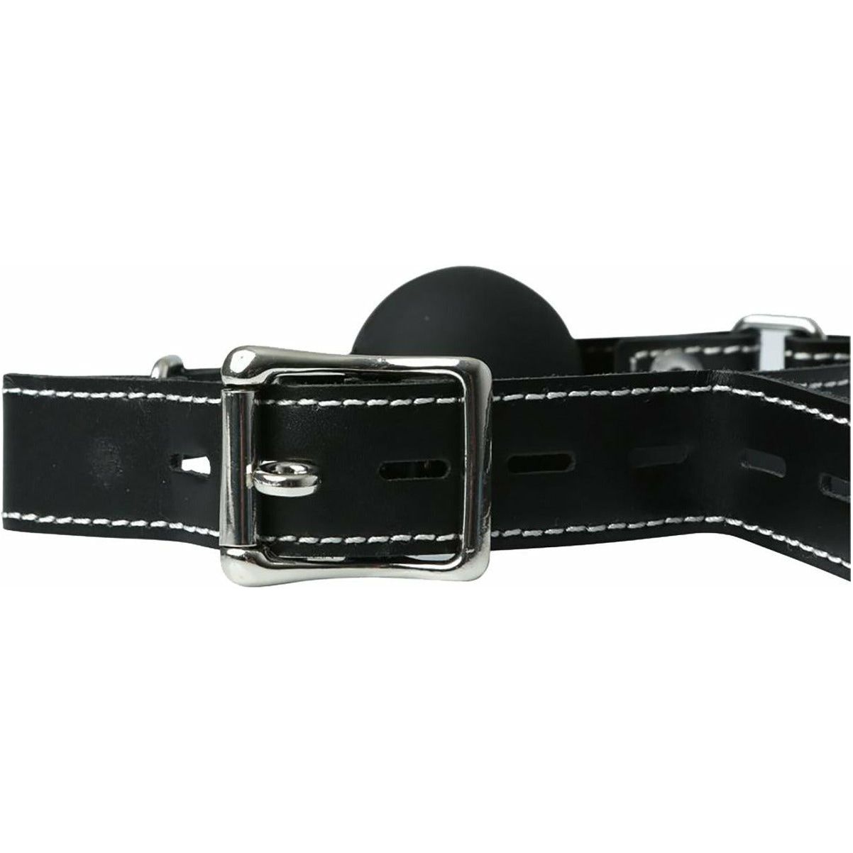 Sportsheets Edge - Silicone Ball Gag - Black