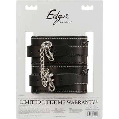 Sportsheets Edge Bondage Leather Ankle Restraints