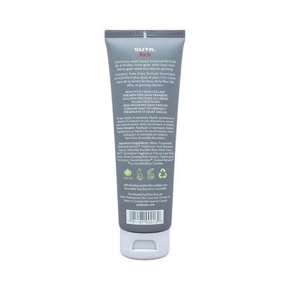 SUTIL Rich Water Based Personal Lubricant – 2 oz/4 oz/8 oz