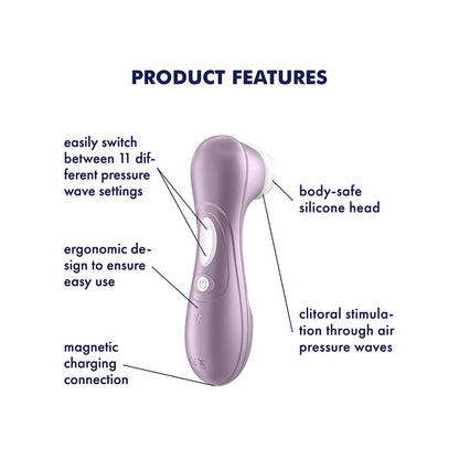 Satisfyer - Pro 2 Next Generation - Air Pulse Stimulator - Violet
