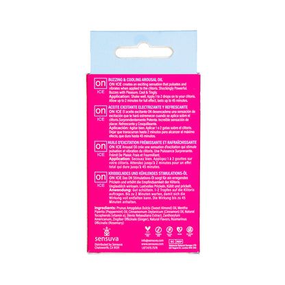 Sensuva ON ICE - Buzzing and Cooling Female Arousal Oil - 5 ml (VL-510)