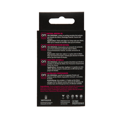 Sensuva ON Original Arousal Oil