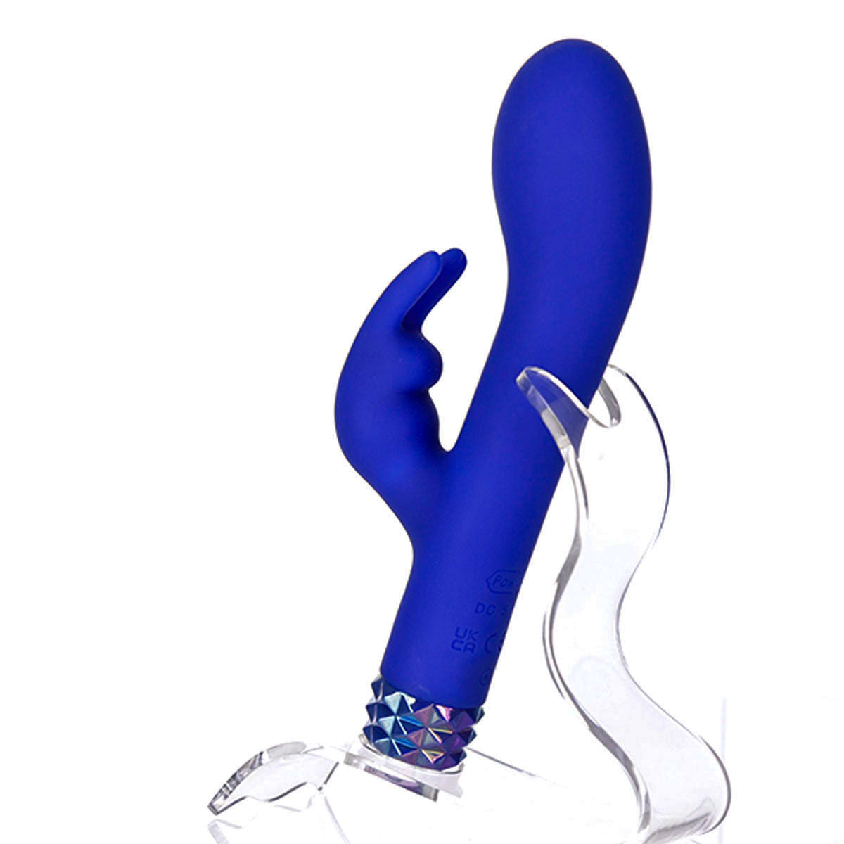 M’Lady Stud Bunny Vibrator - Blue