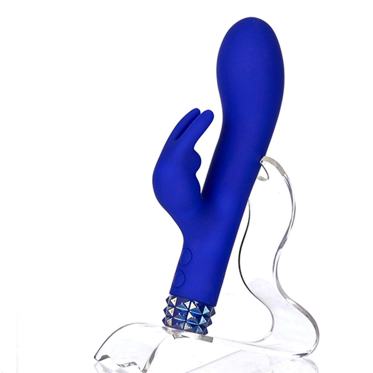 M’Lady Stud Bunny Vibrator - Blue