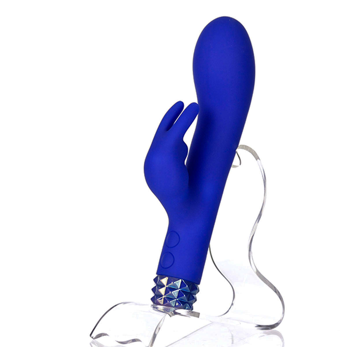 M’Lady Stud Bunny Vibrator - Blue