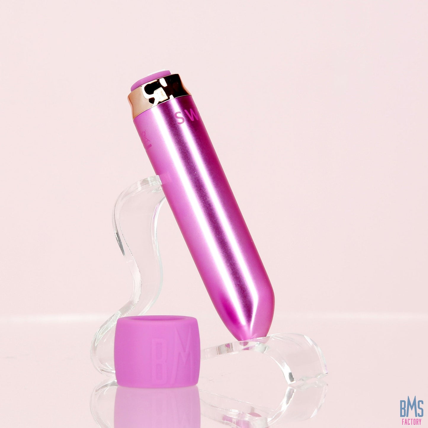 Swan® - Maximum Bullet Vibrator + Silicone Comfy Cuff – Pink