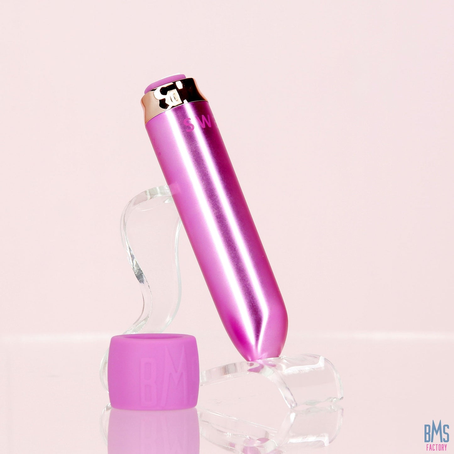 Swan® - Maximum Bullet Vibrator + Silicone Comfy Cuff – Pink