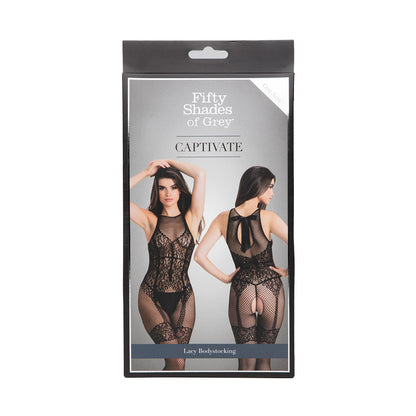 Fifty Shades of Grey Captivate Lacey Bodystocking – One Size
