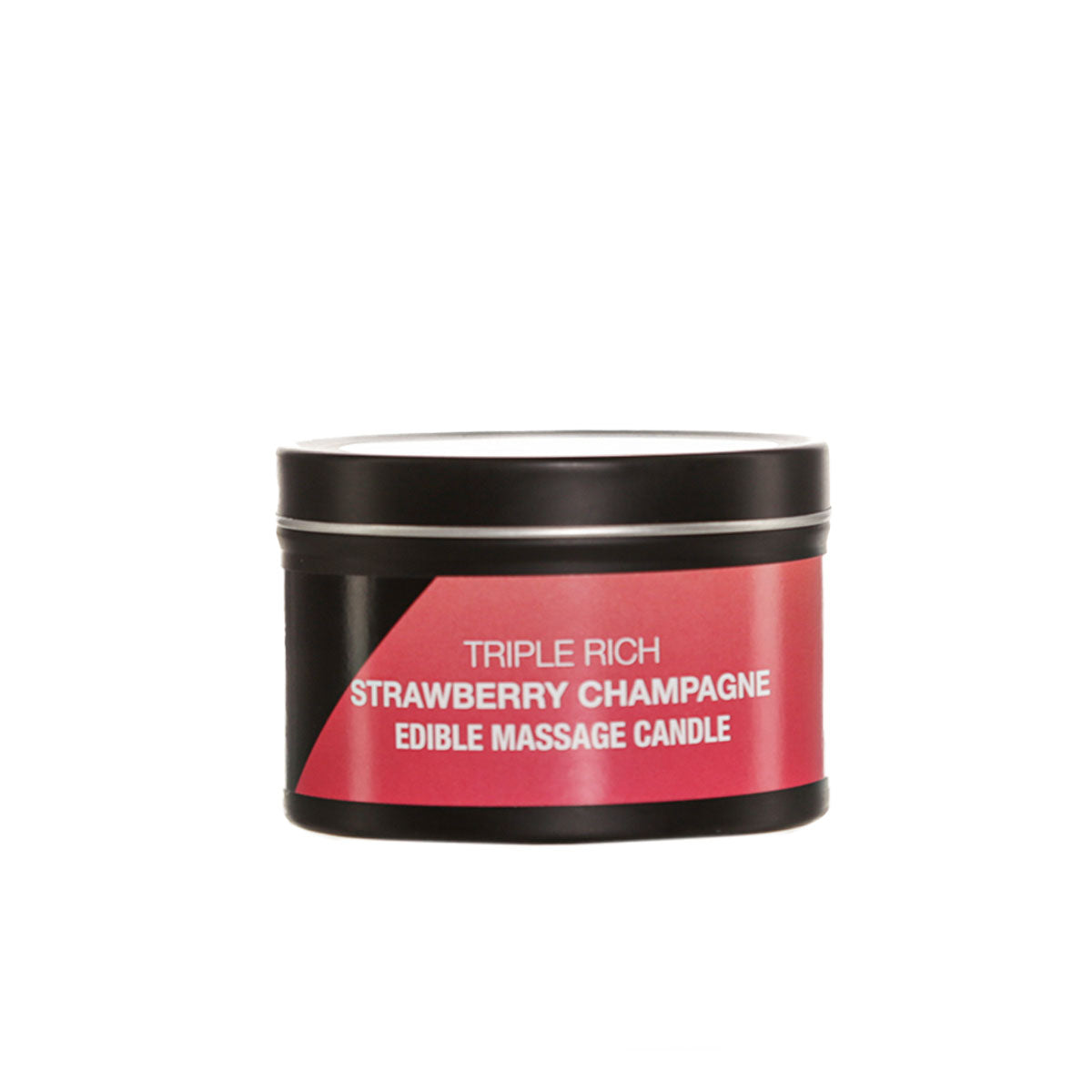 Secret Lovers Triple Rich Massage Oil Candles – Strawberry Champagne
