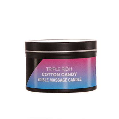Secret Lovers Triple Rich Massage Oil Candles – Cotton Candy