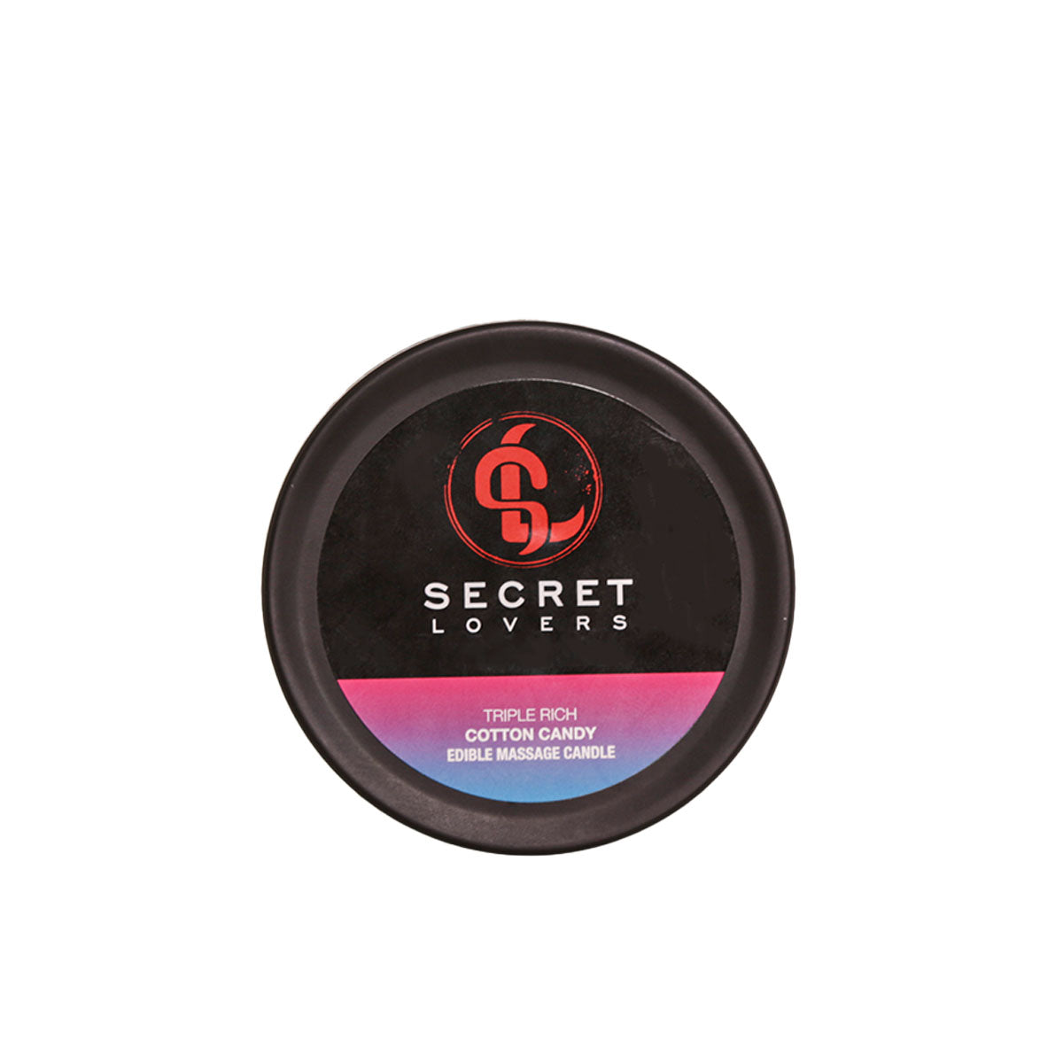 Secret Lovers Triple Rich Massage Oil Candles – Cotton Candy