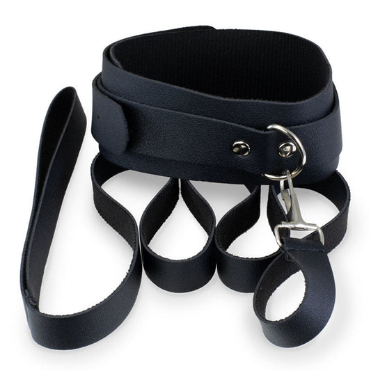 Eden Novelties - Kink Kink Curious Collar & Leash Set - Black