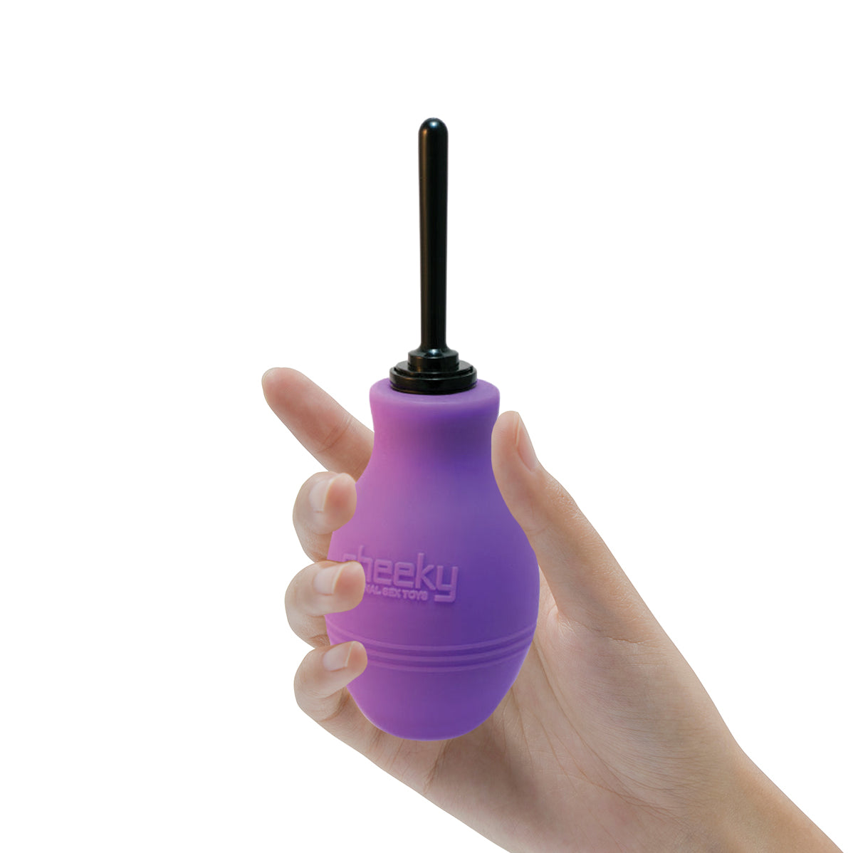 Cheeky Anal Sex Toys Anal Douche - Purple