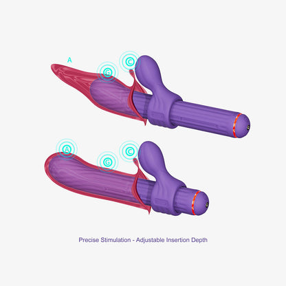 OTOUCH - Magic Stick Multi Functioning Vibrator S1 Plus - Purple