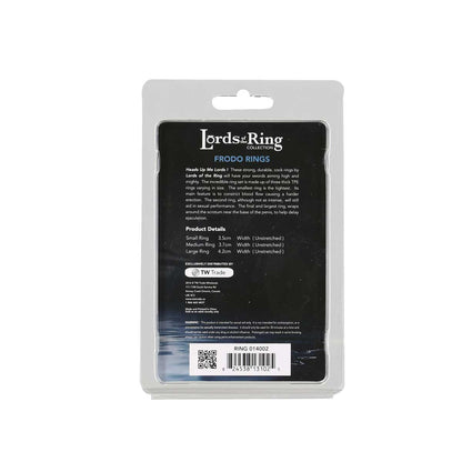 Lords of the Ring Collection - Frodo Rings Clear - 3 Pack