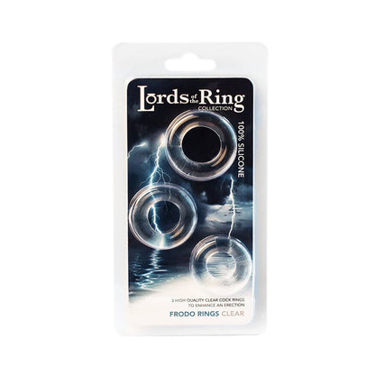 Lords of the Ring Collection - Frodo Rings Clear - 3 Pack