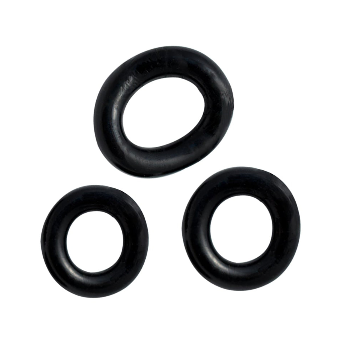 Lords of the Ring Collection - Frodo Rings Black - 3 Pack