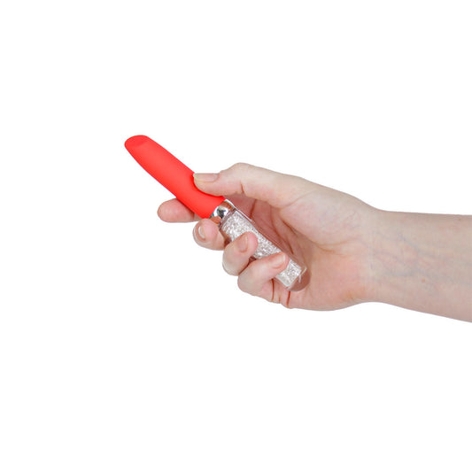 Eden Novelties - Petites Petites Lil’ Glamour Vibrator - Red