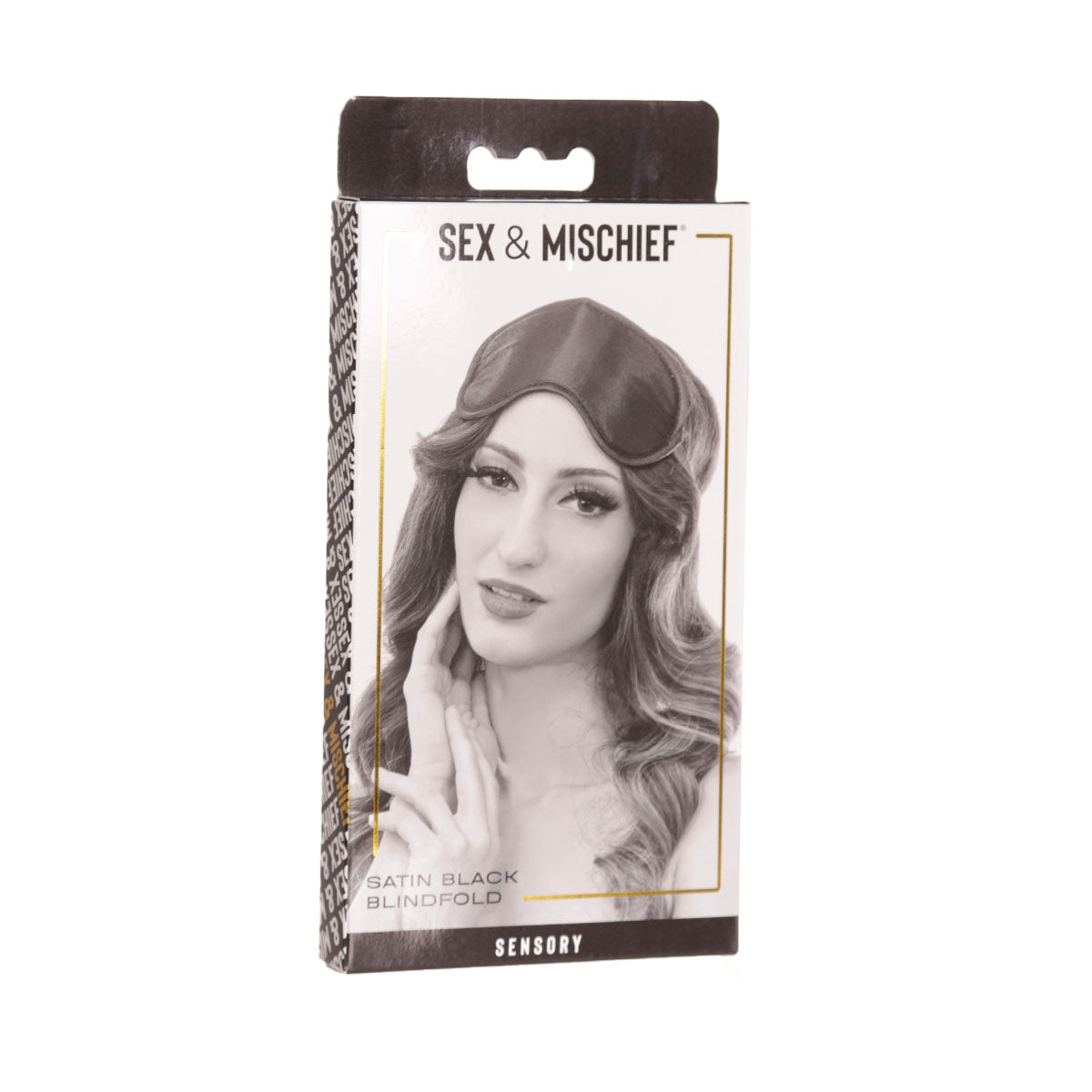 Sportsheets Sex & Mischief - Satin Blindfold - Black
