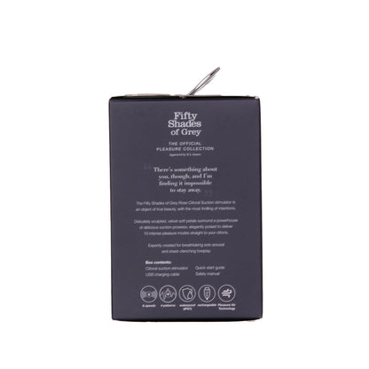 Fifty Shades of Grey Hearts & Flowers - Black