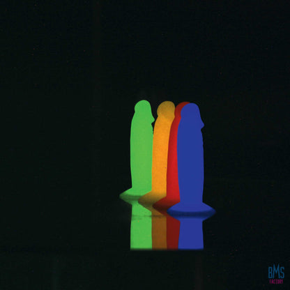 Addiction - Silly Willy – Glow in the Dark -  3.3” Silicone Dildo - 12 pcs