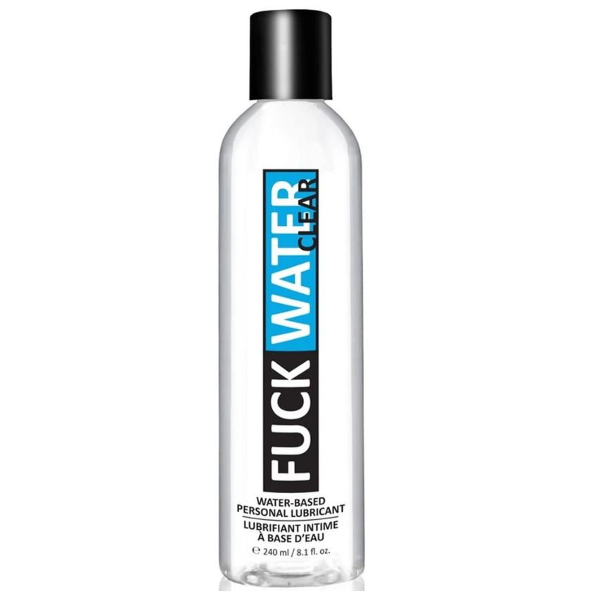 Fuck Water - Clear Water-Based Personal Lubricant - 8oz/240ml
