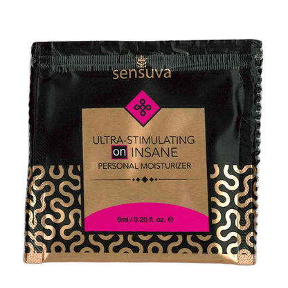 Sensuva – Ultra-Stimulating ON INSANE - Original - Foil 6ml/0.20 fl oz.
