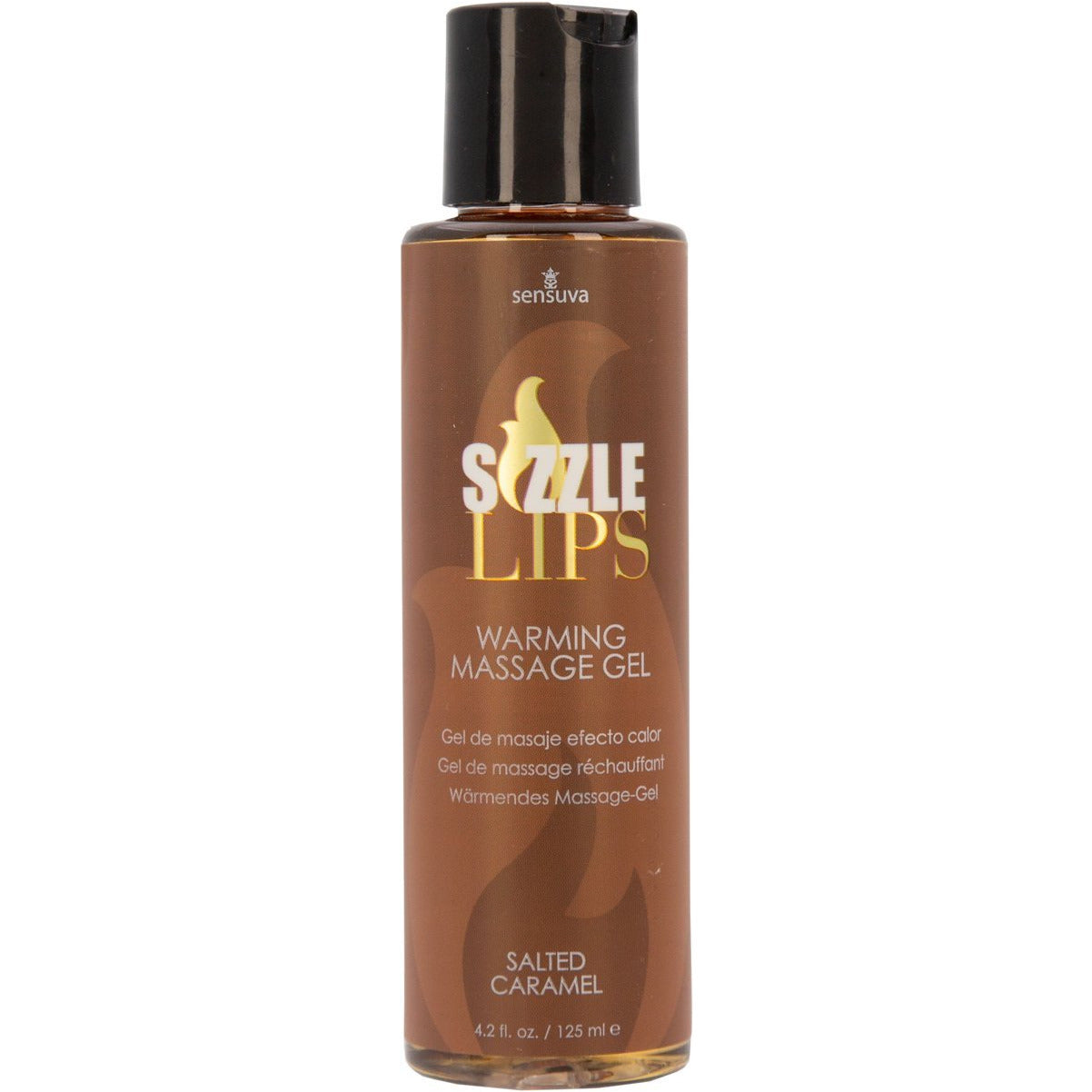 Sensuva Sizzle Lips – Edible Warming Massage Gel – 4.2 oz