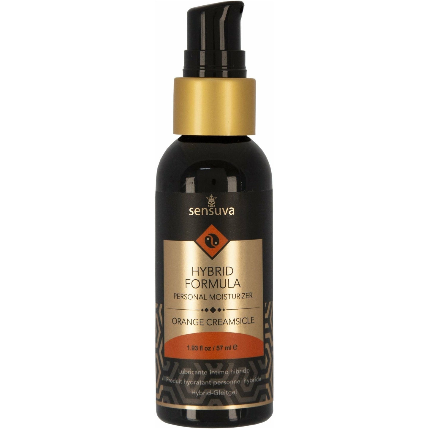 Sensuva Hybrid Formula – Personal Moisturizer - Flavoured - 1.9 oz - Orange Creamsicle