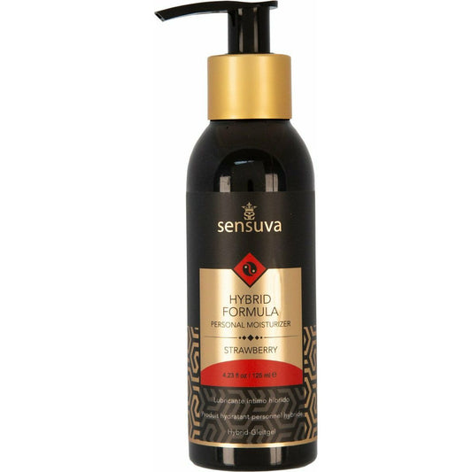 Sensuva Hybrid Formula – Personal Lube - Flavoured - 4.2 oz-Strawberry