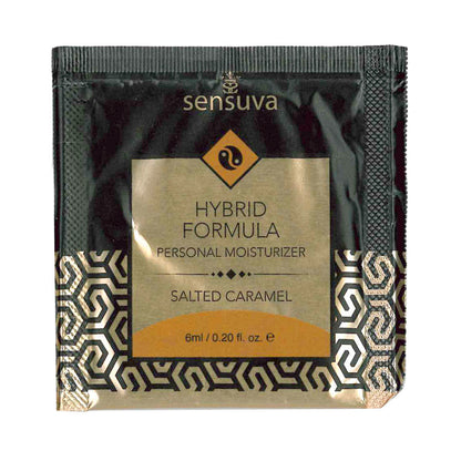Sensuva – Hybrid Formula Personal Moisturizer - Salted Caramel - Foil 6ml/0.20 fl oz.