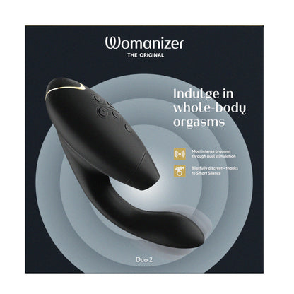 Womanizer - DUO 2 - Dual Stimulator - Black