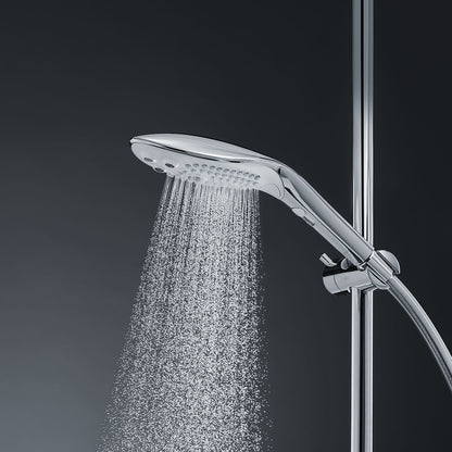 Womanizer® - Wave - Combined Shower Head & Water Massage Clitoral Stimulator - Chrome