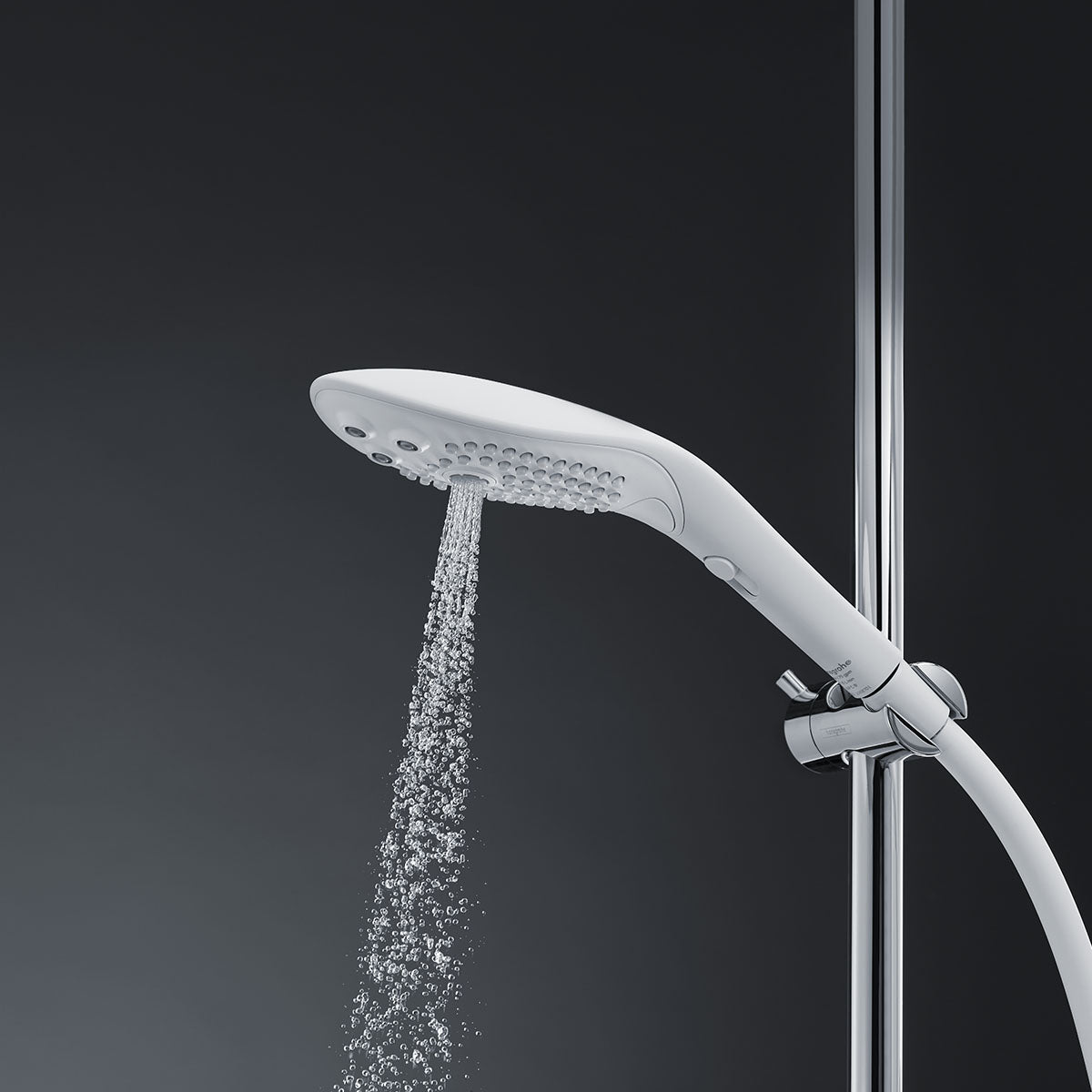 Womanizer® - Wave - Combined Shower Head & Water Massage Clitoral Stimulator - White