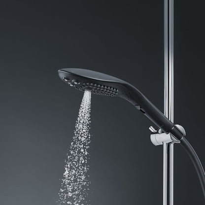 Womanizer® - Wave - Combined Shower Head & Water Massage Clitoral Stimulator - Black